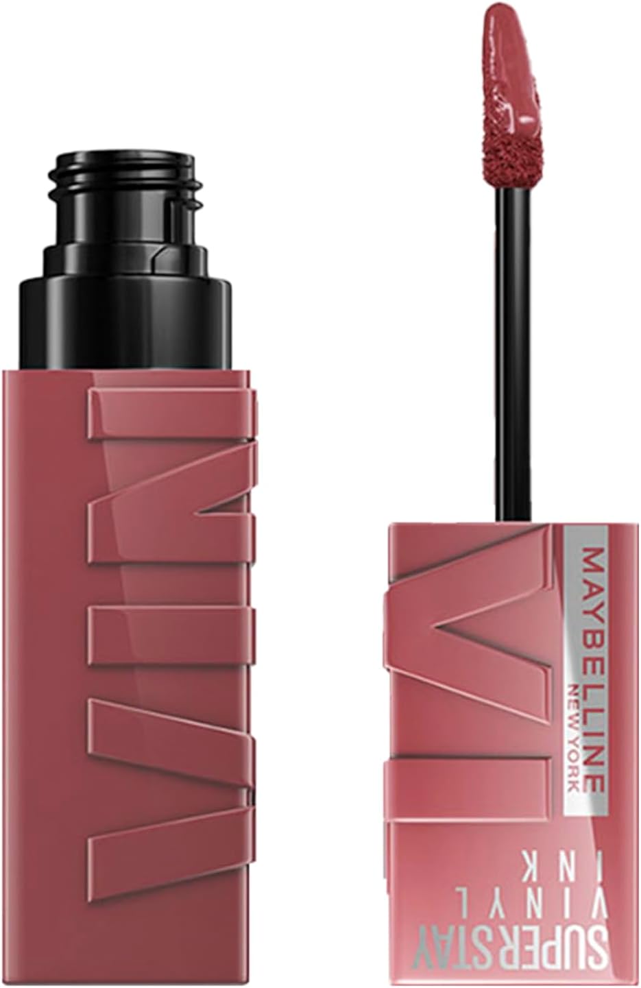 Batom Líquido Maybelline Super Stay Vinyl Ink - 40 WITTY