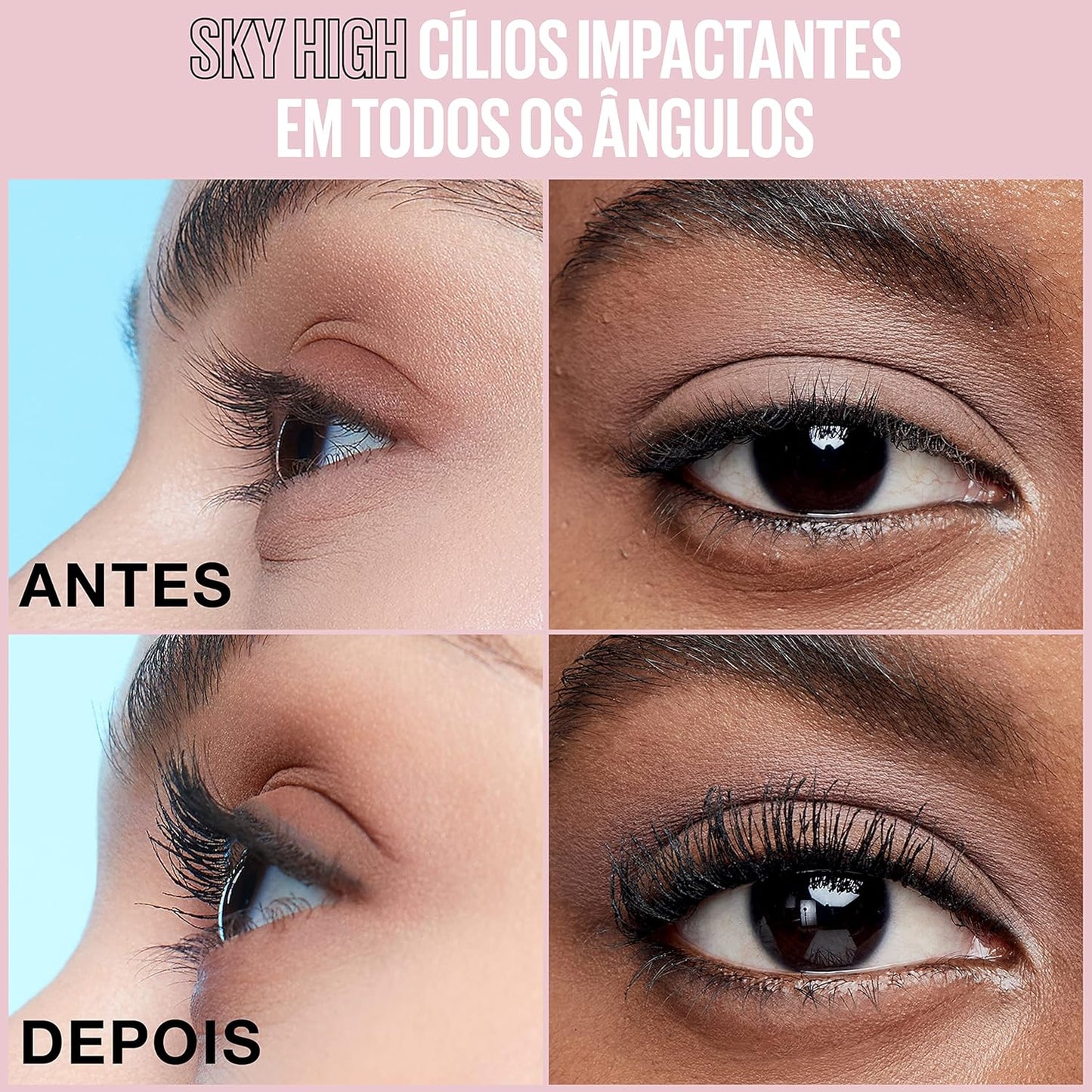 Máscara de Cílios Maybelline Lash Sensational Sky High - PRETA