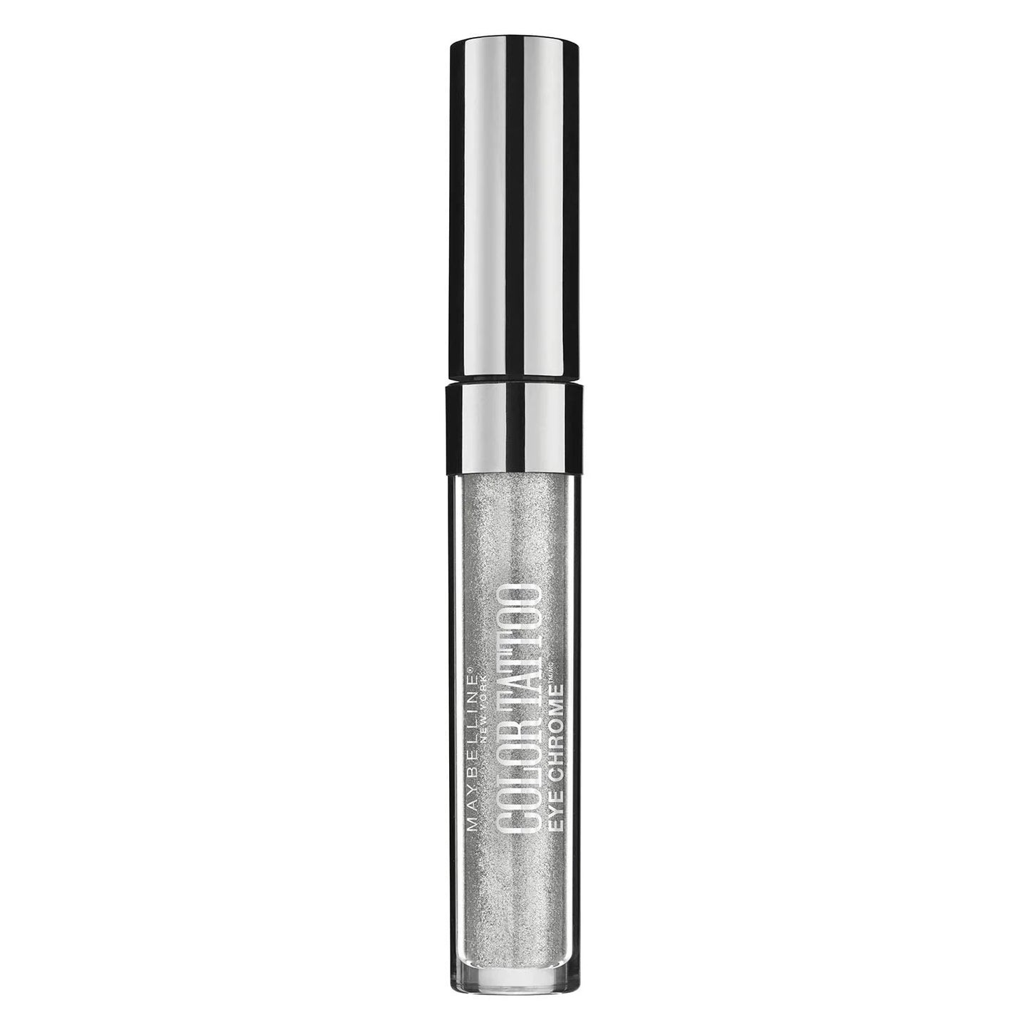 Maybelline Color Tattoo Eye Chrome 580 – Silver Spark