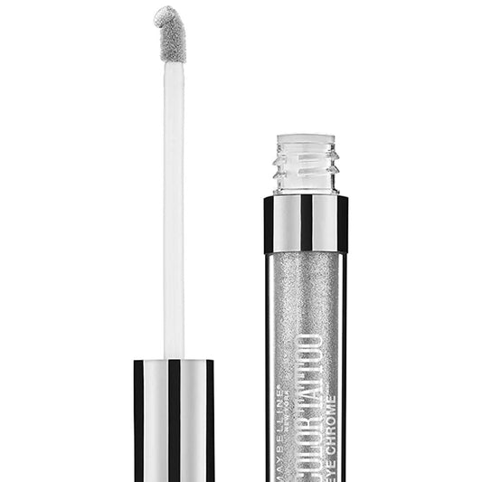 Maybelline Color Tattoo Eye Chrome 580 – Silver Spark