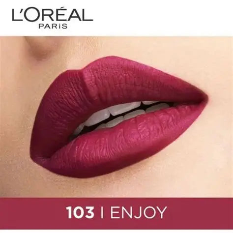 L'Oréal Paris Rouge Signature Matte Liquid Lipstick – 103 I Enjoy