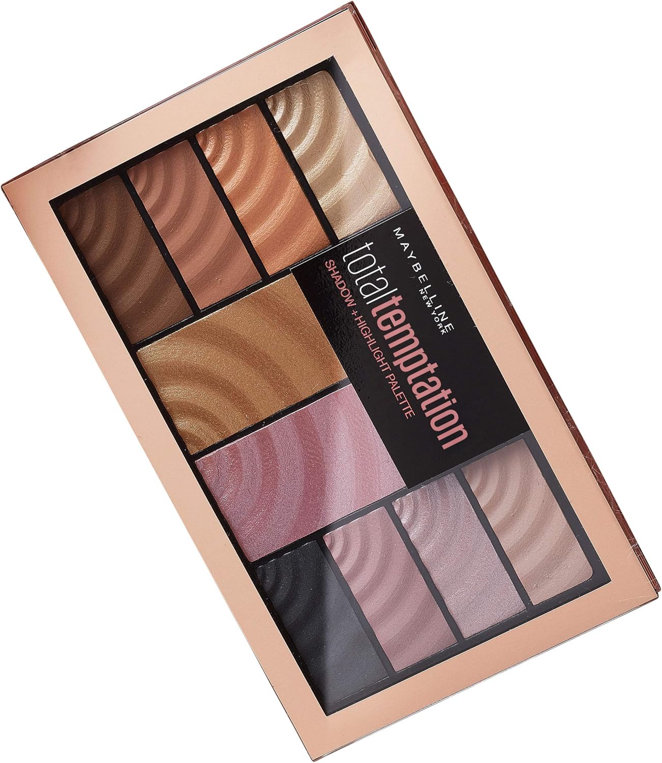 Paleta de Sombras e Iluminadores Maybelline Total Temptation