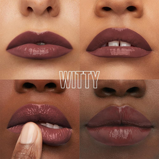 Batom Líquido Maybelline Super Stay Vinyl Ink - 40 WITTY