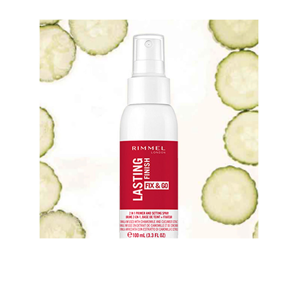 Rimmel Lasting Finish Fix and Go Spray de Fixação 2 em 1