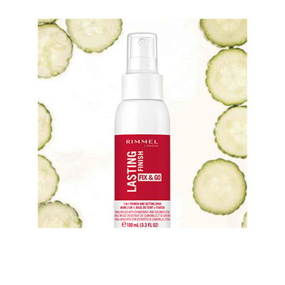 Rimmel Lasting Finish Fix and Go Spray de Fixação 2 em 1